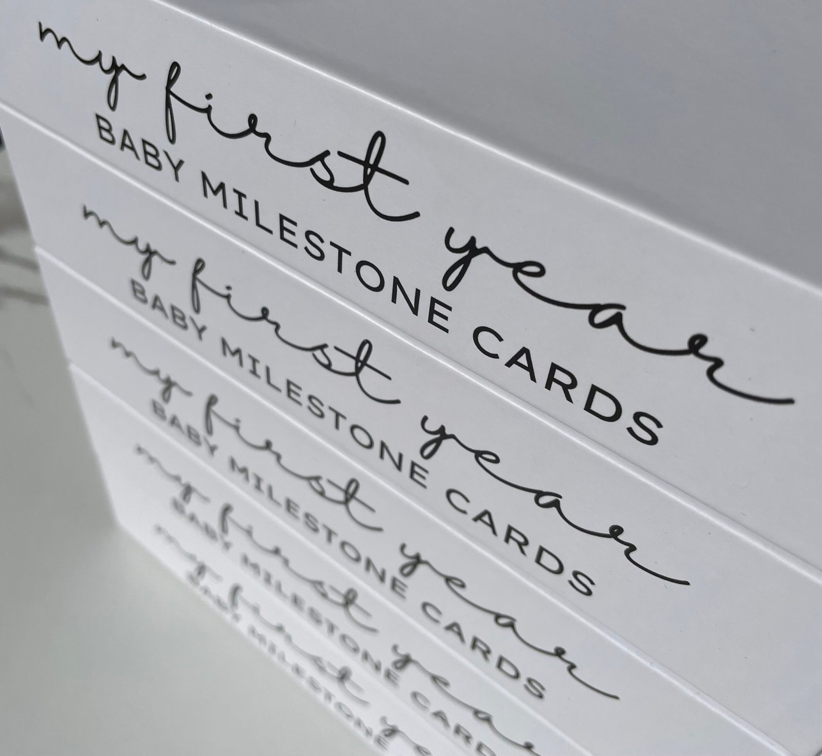 INKLESS MILESTONE CARDS
